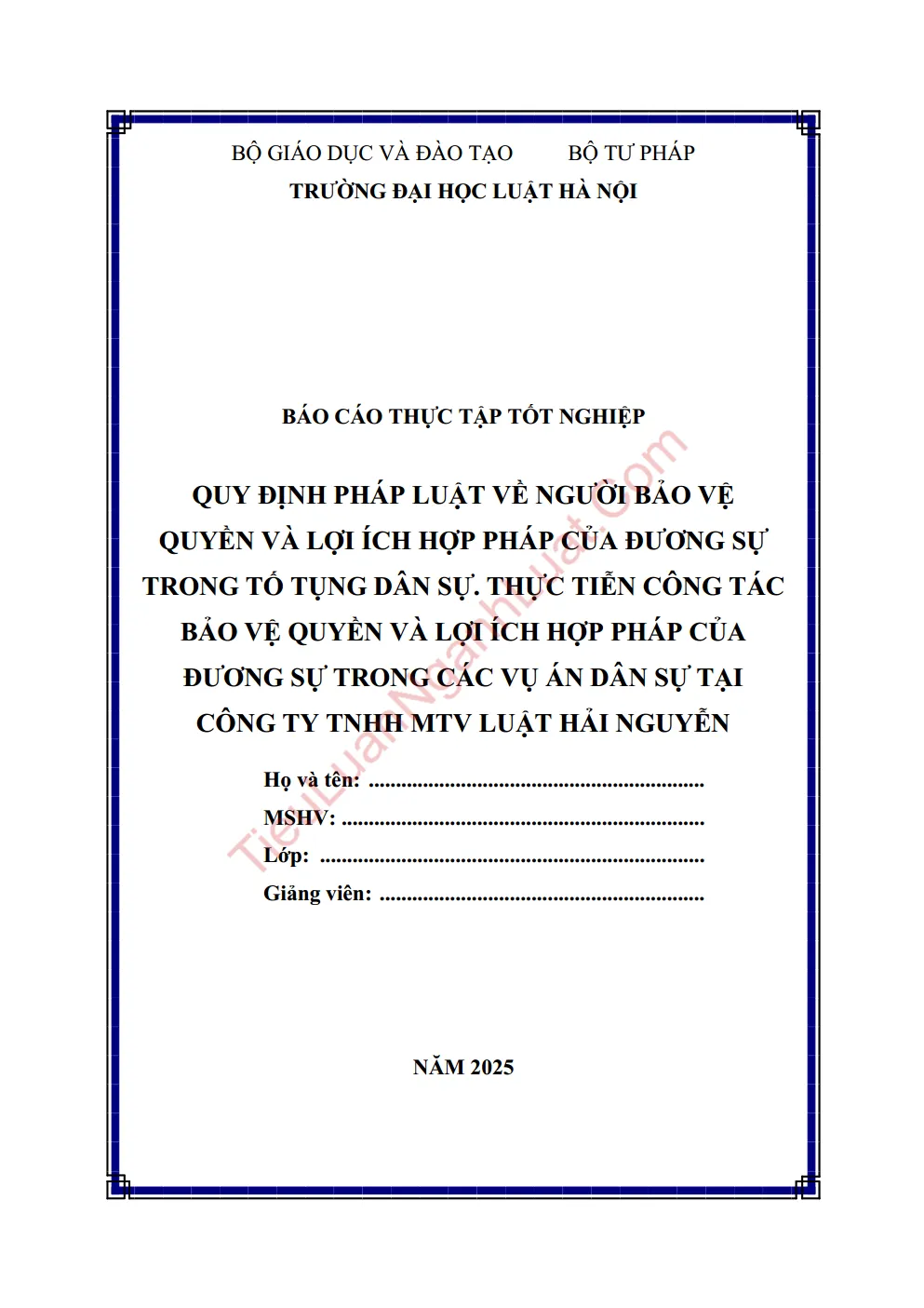 b0571 phap luat ve nguoi bao ve quyen va loi ich hop phap cua duong su trong to tung dan su anh bia