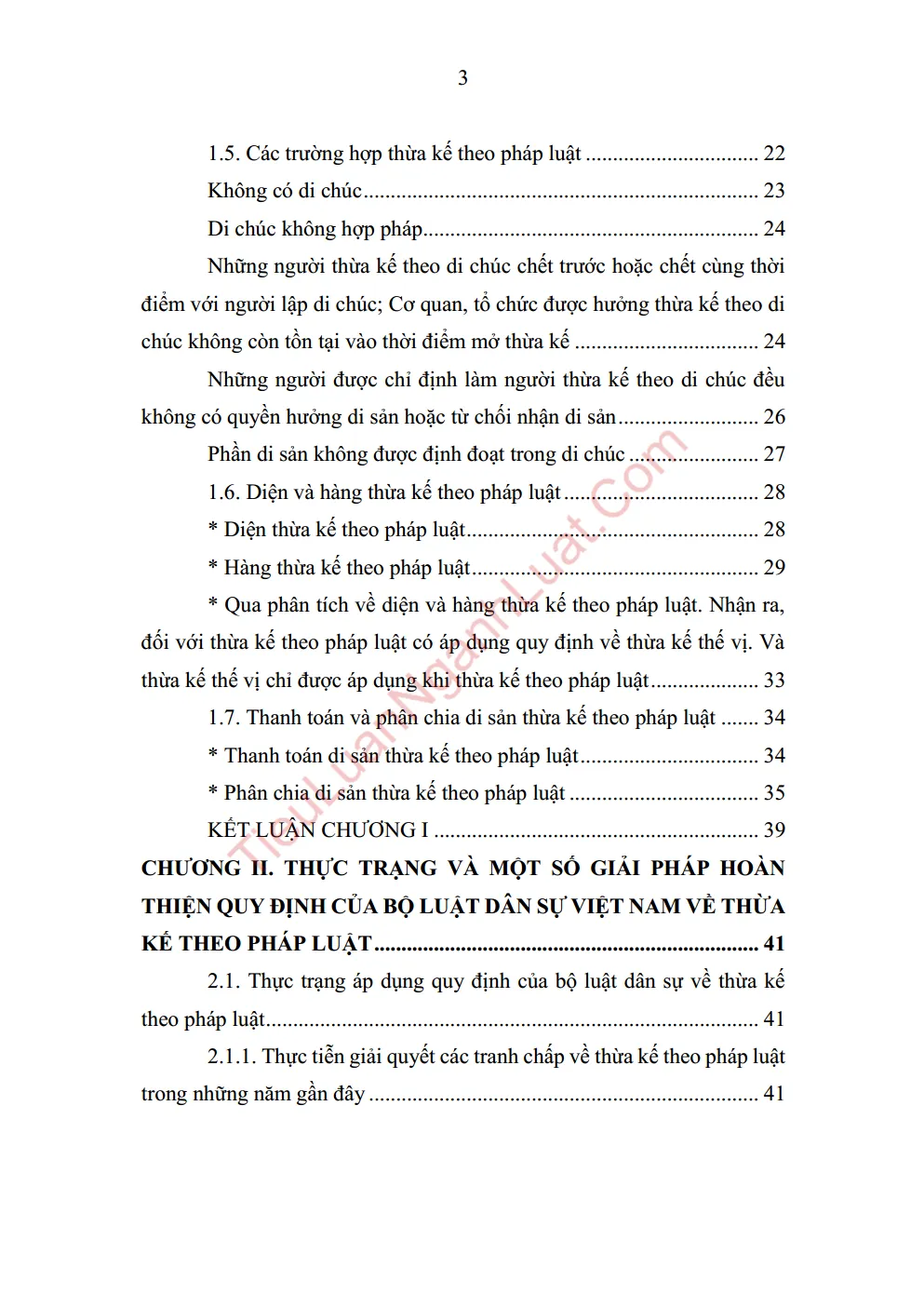 b0788 thua ke theo phap luat trong quy dinh cua bo luat dan su viet nam anh muc luc 02