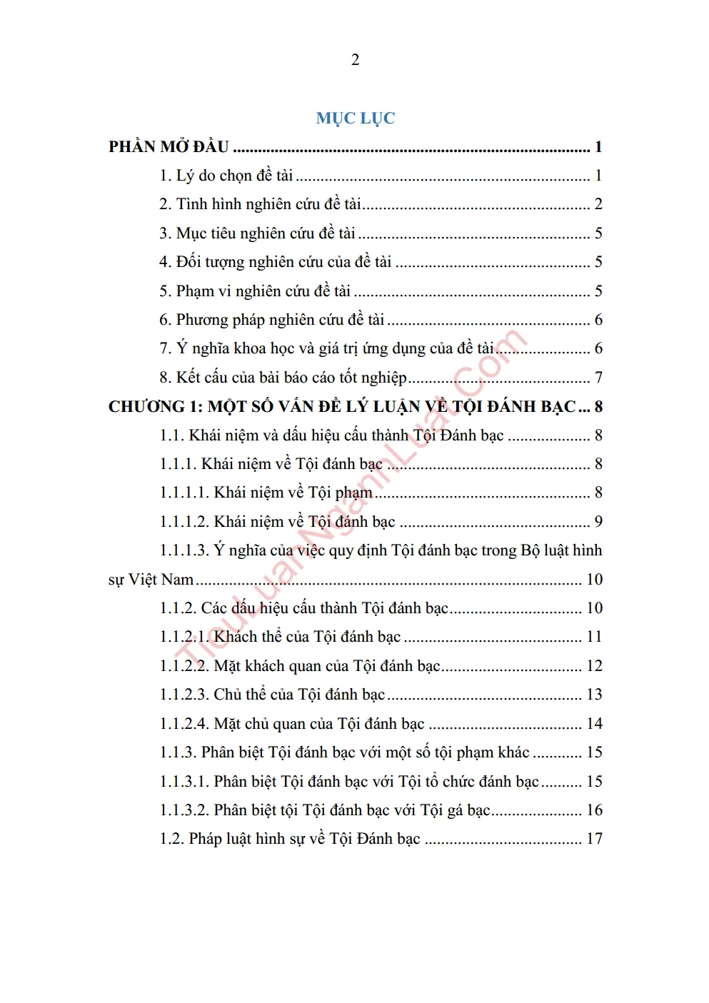 b0790 toi danh bac tu thuc tien xet xu tai toa an nhan dan thanh pho thu dau mot tinh binh duong anh muc luc 01