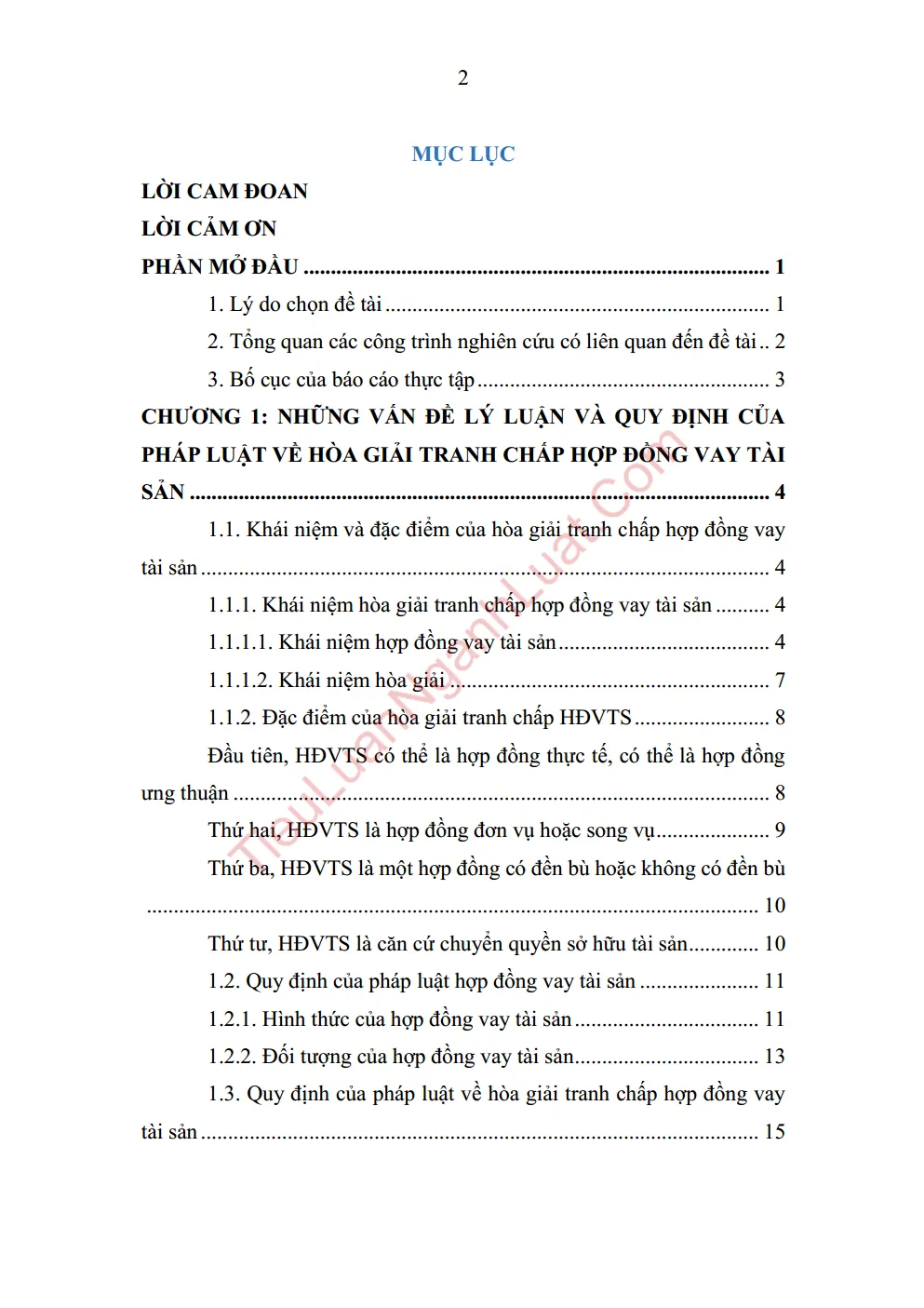 b0799 hoa giai tranh chap hop dong vay tai san thuc tien tand tx ben cat tinh binh duong anh muc luc 01