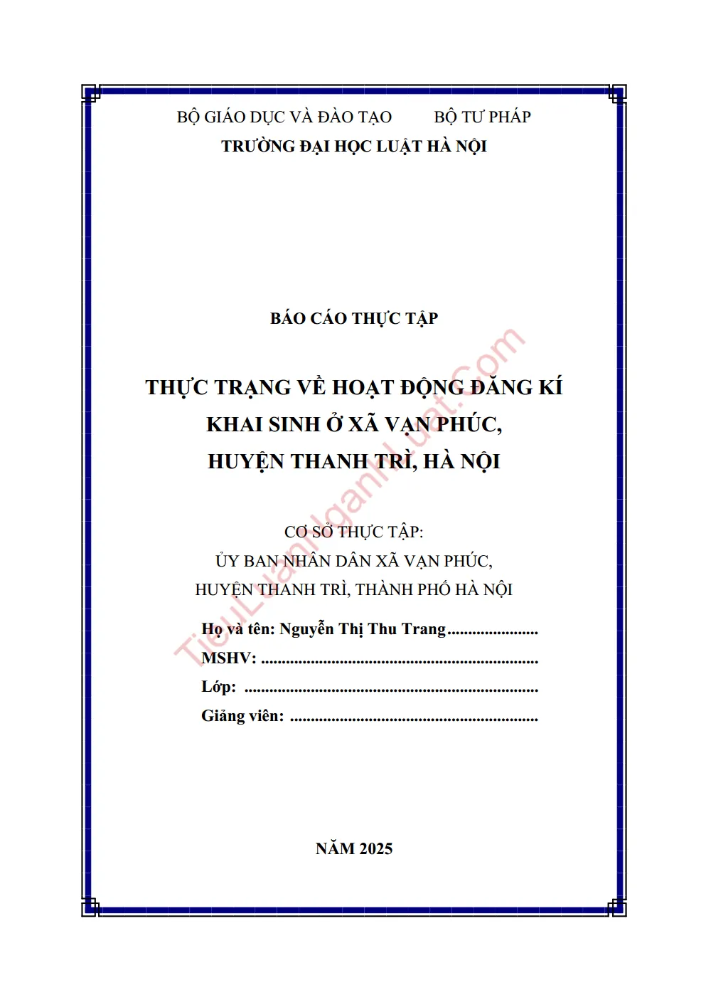 b0808 2 thuc trang phap luat dang ky khai sinh tai xa van phuc huyen thanh tri anh bia
