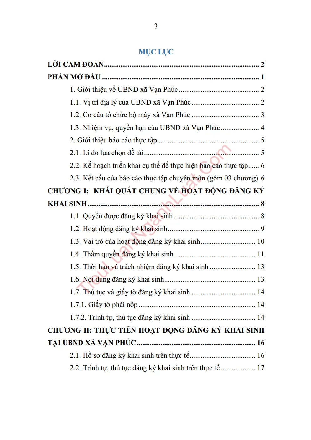 b0808 2 thuc trang phap luat dang ky khai sinh tai xa van phuc huyen thanh tri anh muc luc 01