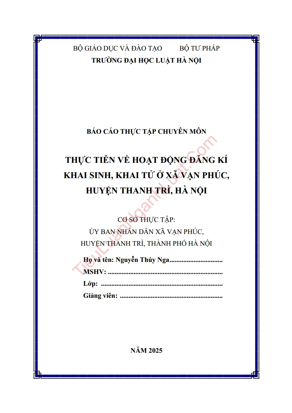 b0809 2 thuc trang phap luat dang ky khai sinh khai tu tai xa van phuc huyen thanh tri anh bia