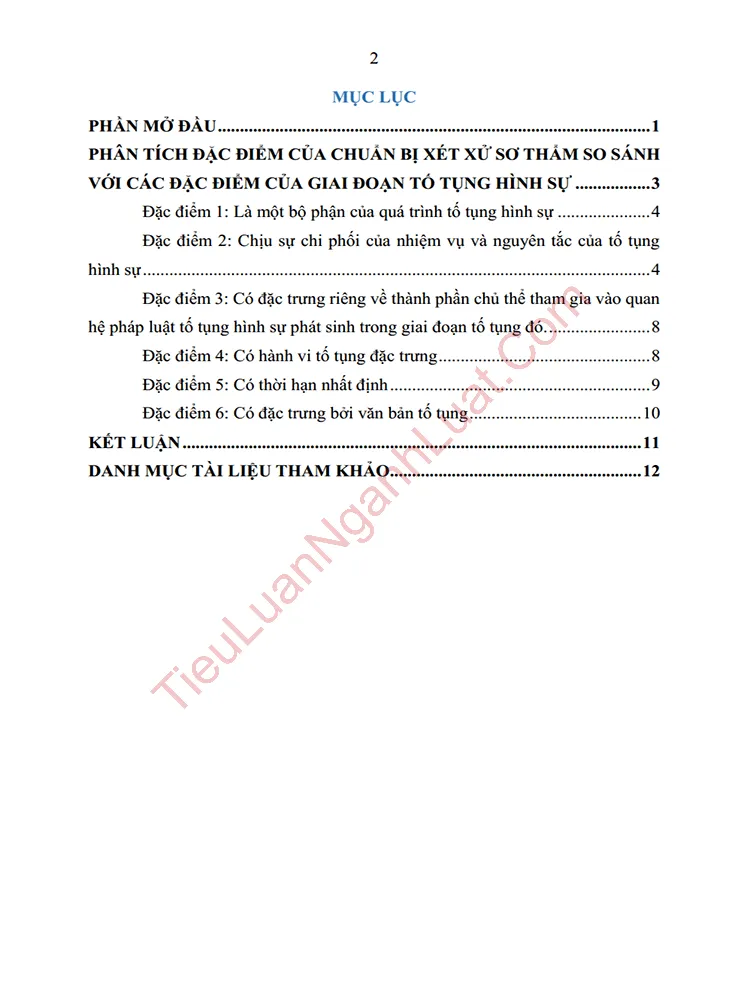 b0936 tieu luan chuan bi xet xu so tham co hay khong la giai doan to tung hinh su anh muc luc 01