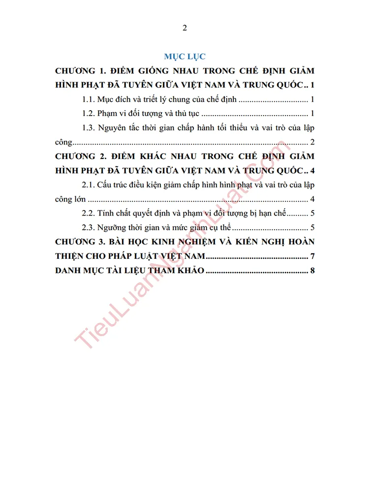 b0978 tieu luan phan tich so sanh che dinh giam hinh phat da tuyen giua viet nam va trung quoc anh muc luc 01