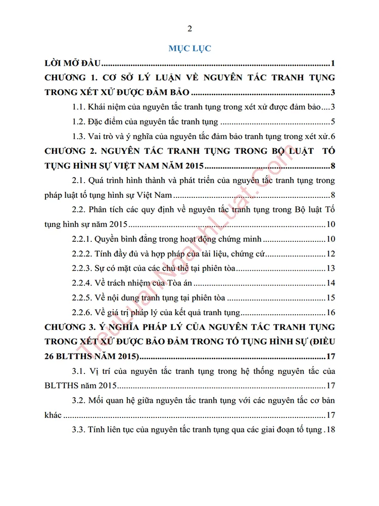 b0988 tieu luan nguyen tac tranh tung trong xet xu duoc bao dam trong bltths 2015 anh muc luc 01