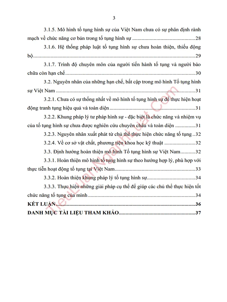 b0990 tieu luan nhung han che trong mo hinh to tung hinh su viet nam hien nay va dinh huong hoan thien anh muc luc 02