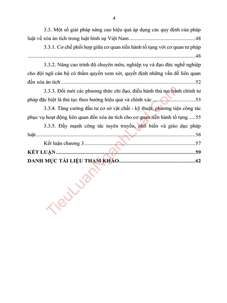 b0995 tieu luan che dinh xoa an tich trong lhsvn mot so kho khan vuong mac va kien nghi hoan thien anh muc luc 03