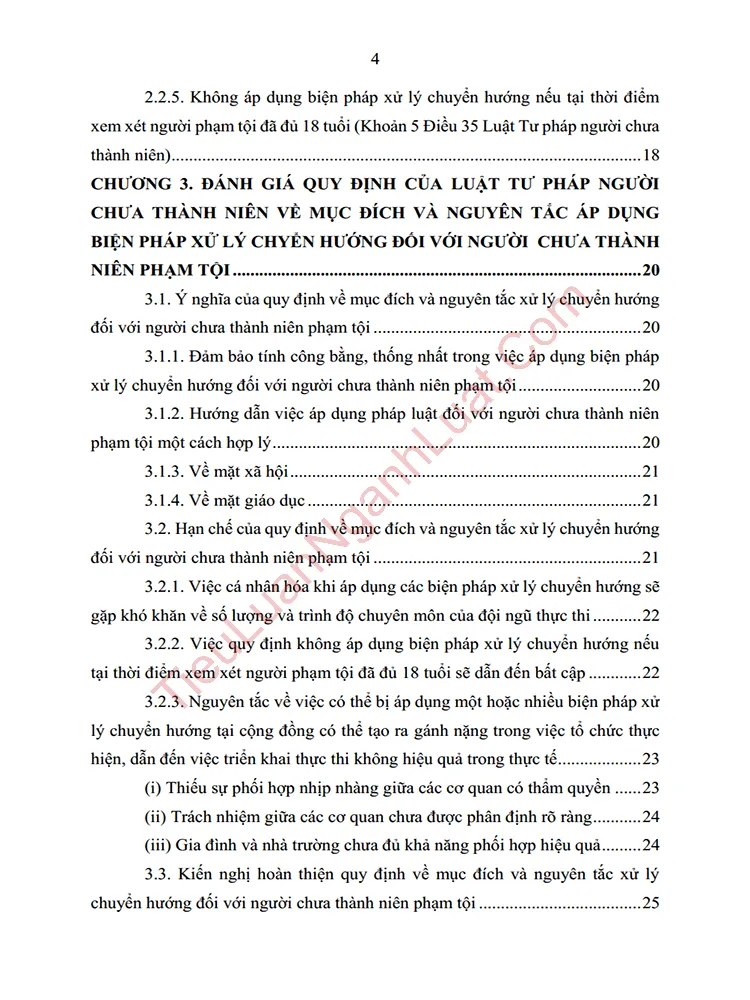 b1019 tieu luan muc dich va nguyen tac ap dung bien phap xu ly chuyen huong mot so han che bat cap anh muc luc 03