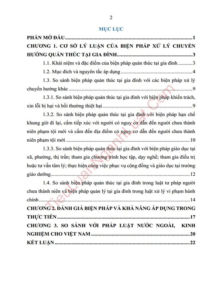 b1029 tieu luan bien phap xu ly chuyen huong quan thuc tai gia dinh mot so giai phap hoan thien anh muc luc 01