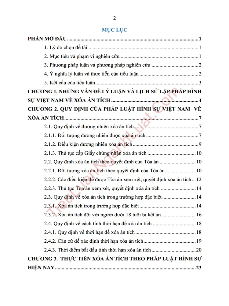 b1033 tieu luan bat cap ve xoa an tich theo phap luat hinh su viet nam va kien nghi hoan thien anh muc luc 01