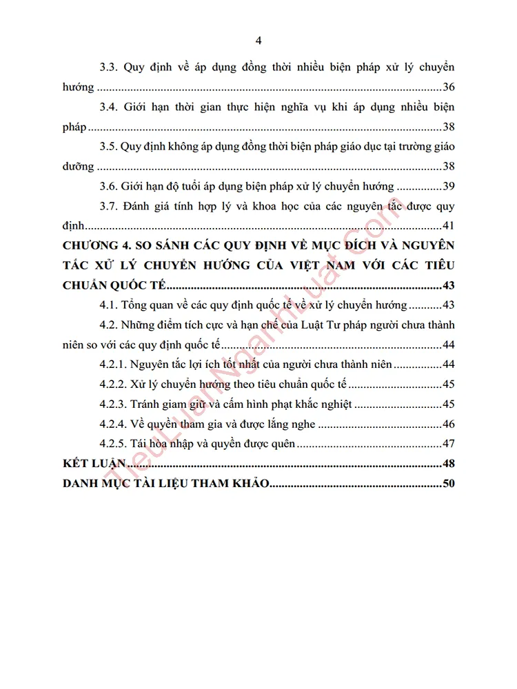 b1034 tieu luan phan tich cac van de ly luan ve muc dich va nguyen tac ap dung bien phap xu ly chuyen huong anh muc luc 03