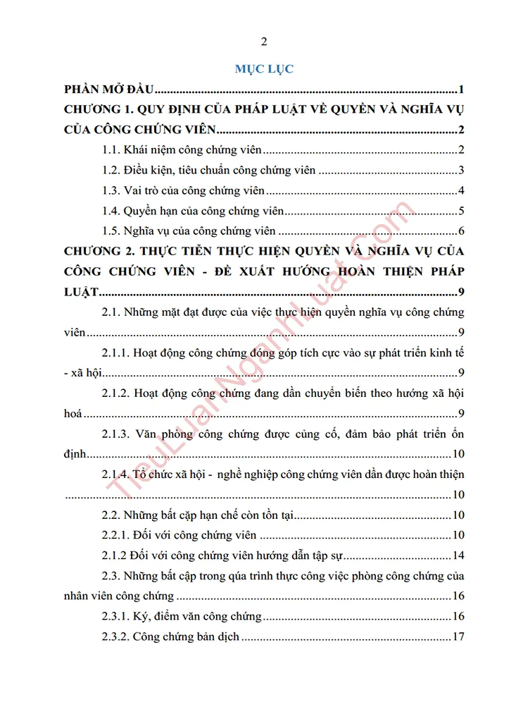 b1042 tieu luan quy dinh cua phap luat ve quyen va nghia vu cua cong chung vien trong hoat dong cong chung anh muc luc 01
