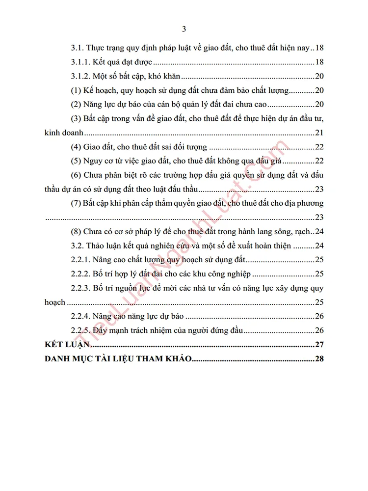 b1054 tieu luan quy dinh phap luat viet nam ve giao dat va cho thue dat thuc trang va giai phap anh muc luc 02
