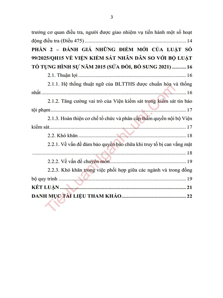 b1073 tieu luan so sanh phan tich danh gia nhung diem moi cua bltths sua doi bo sung 2025 ve vien kiem sat nhan dan anh muc luc 02