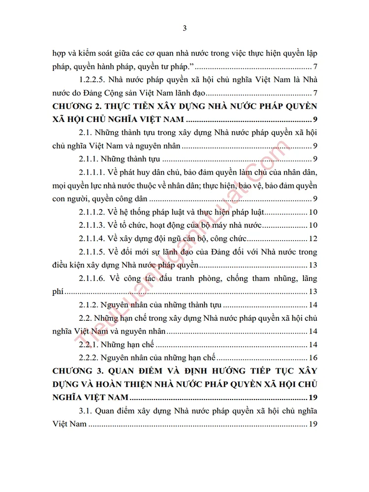 b1087 tieu luan xay dung va hoan thien nha nuoc phap quyen xa hoi chu nghia viet nam anh muc luc 02