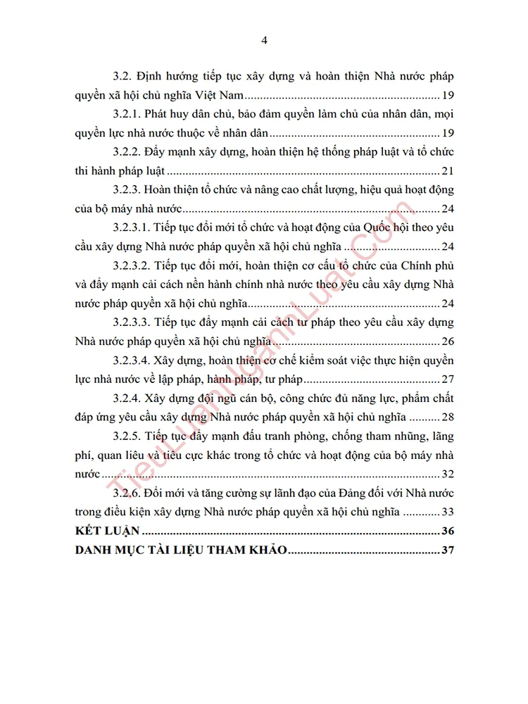 b1087 tieu luan xay dung va hoan thien nha nuoc phap quyen xa hoi chu nghia viet nam anh muc luc 03