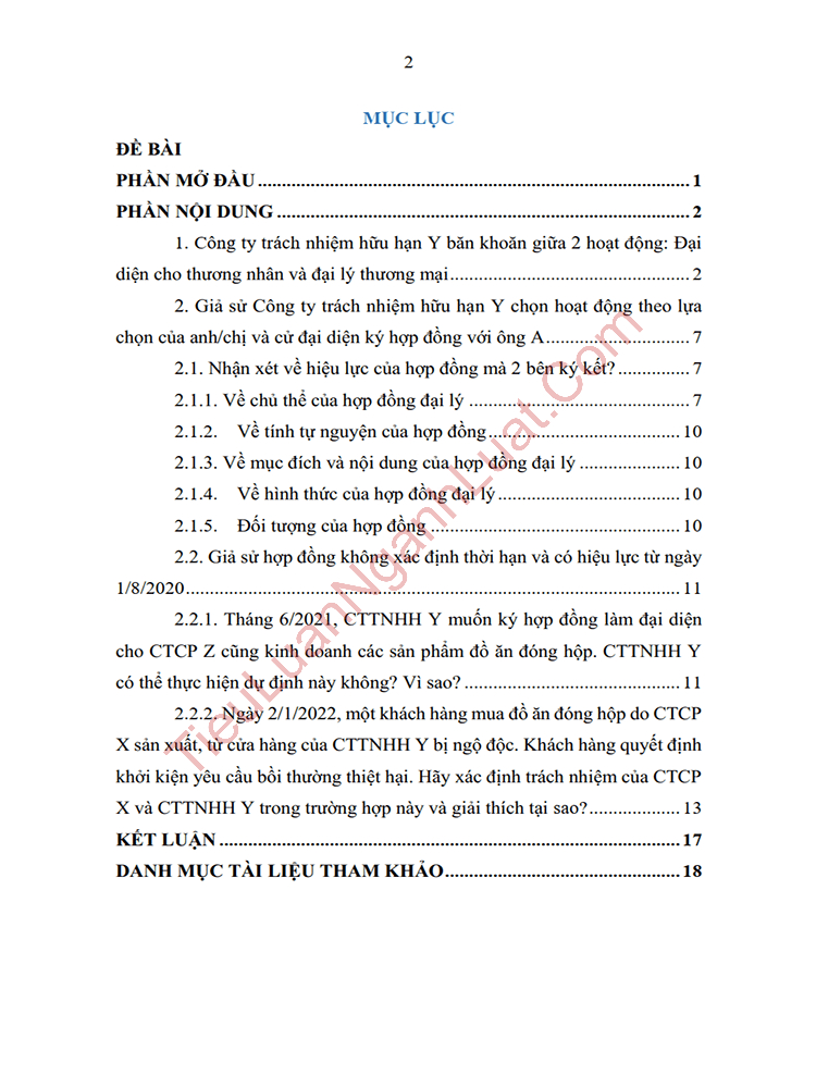 b1093 bai tap luat thuong mai anh muc luc 01