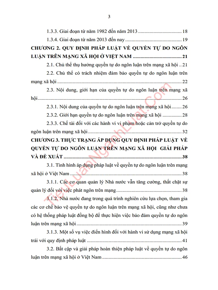 b1108 quyen tu do ngon luan tren mang xa hoi o viet nam thuc trang va giai phap anh muc luc 02