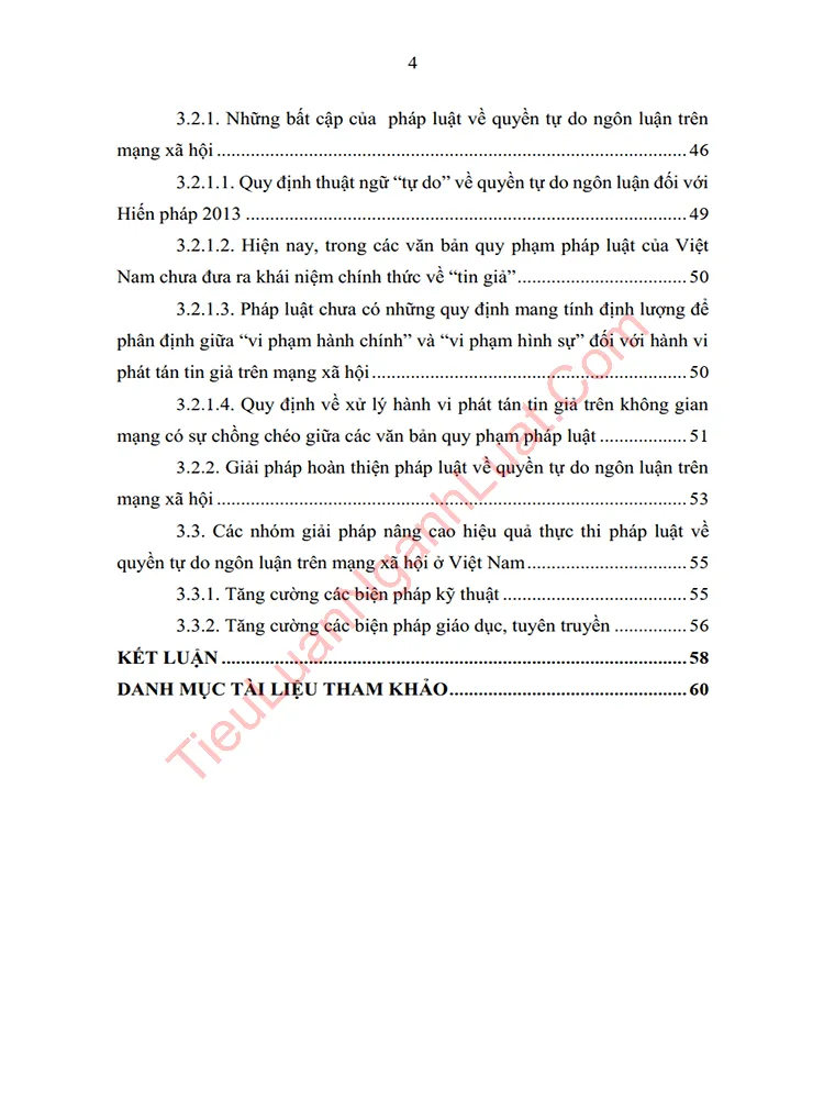 b1108 quyen tu do ngon luan tren mang xa hoi o viet nam thuc trang va giai phap anh muc luc 03